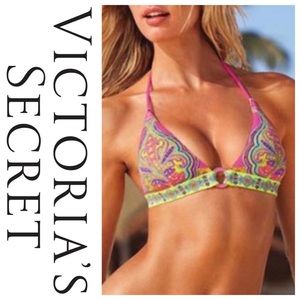 VS Boho Paisley Halter Bikini Top